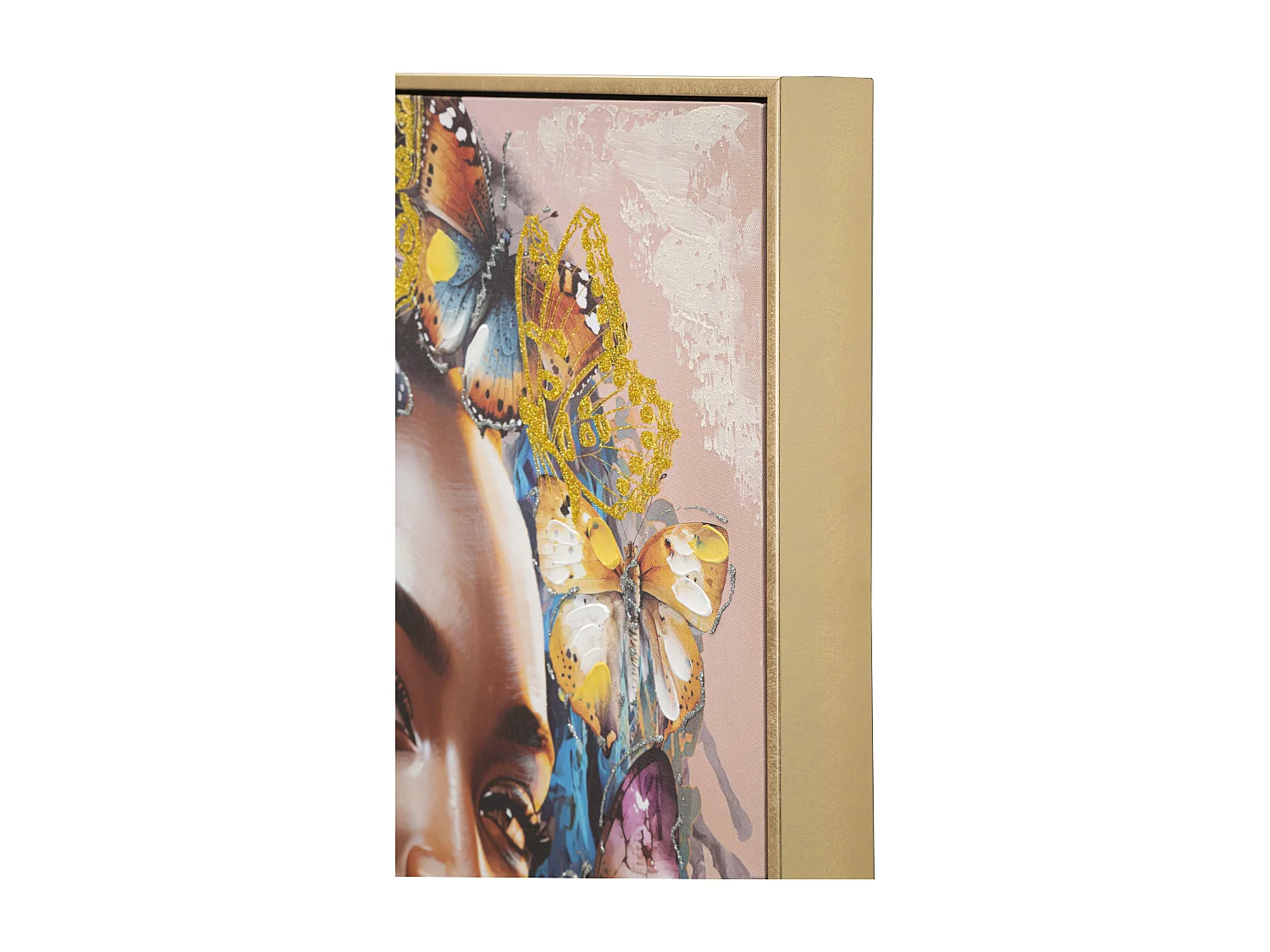 Tableau Déco "Metara" 82x82cm Multicolore