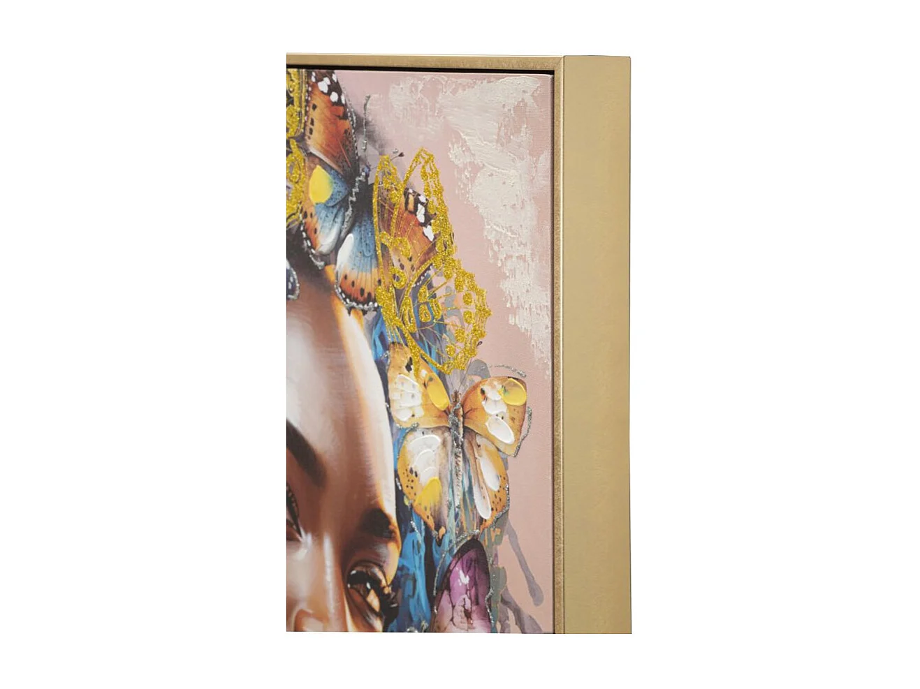 Tableau Déco "Metara" 82x82cm Multicolore