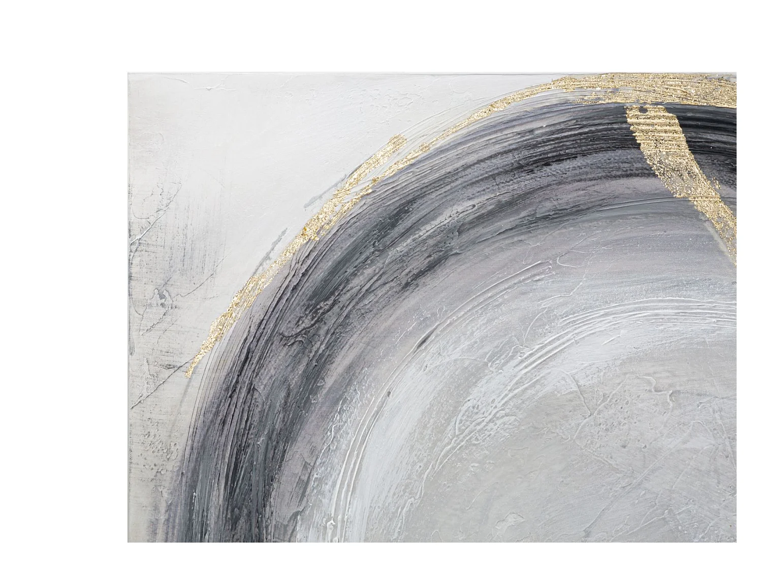 Dipinto su tela multicolore astratto cm 150x3,8x60