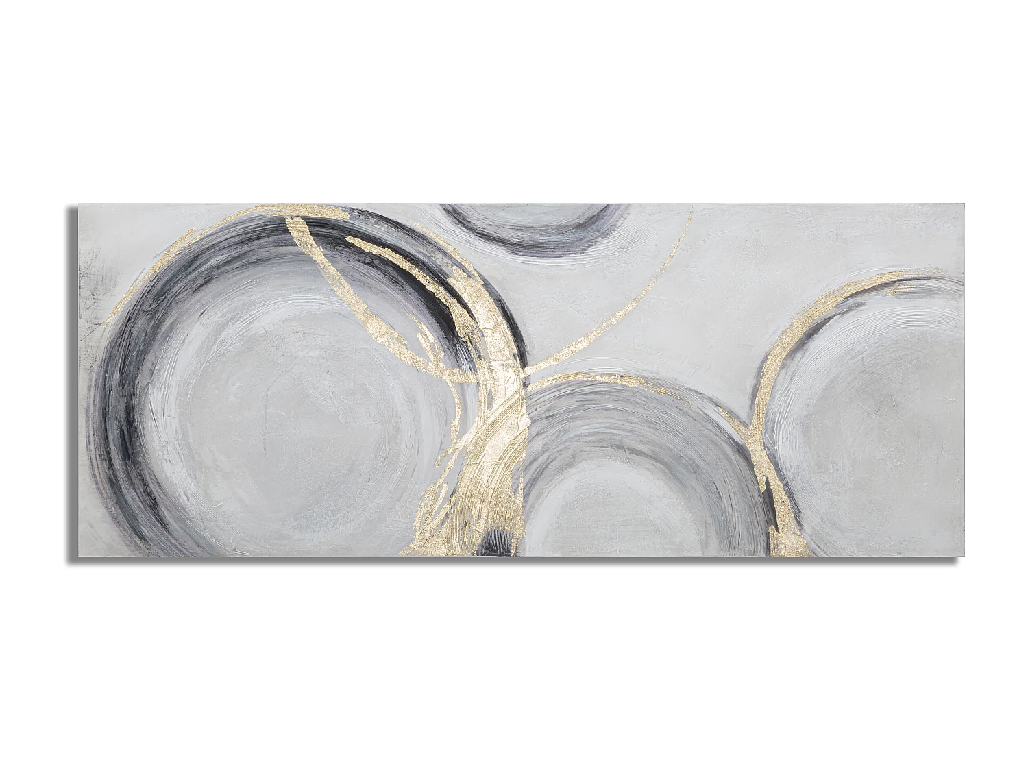 Tableau abstrait multicolore sur toile 150x3,8x60 cm