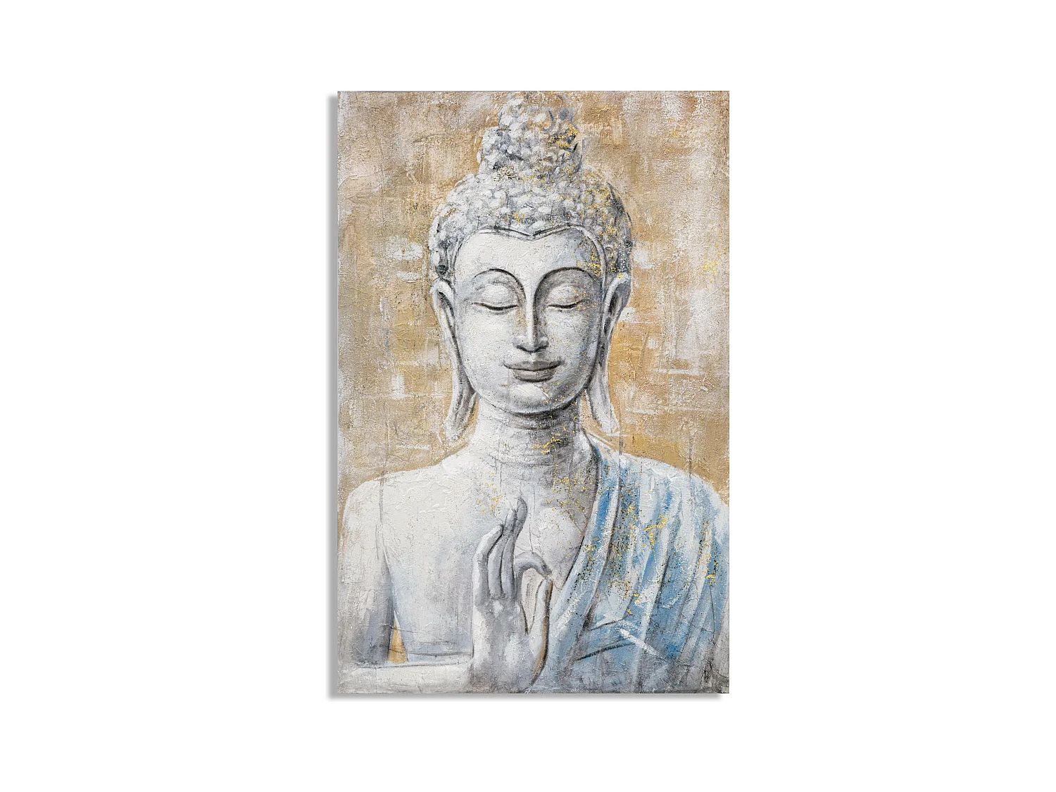 Peinture sur Toile Handmade Buddha Light -B- 80x3x120 cm