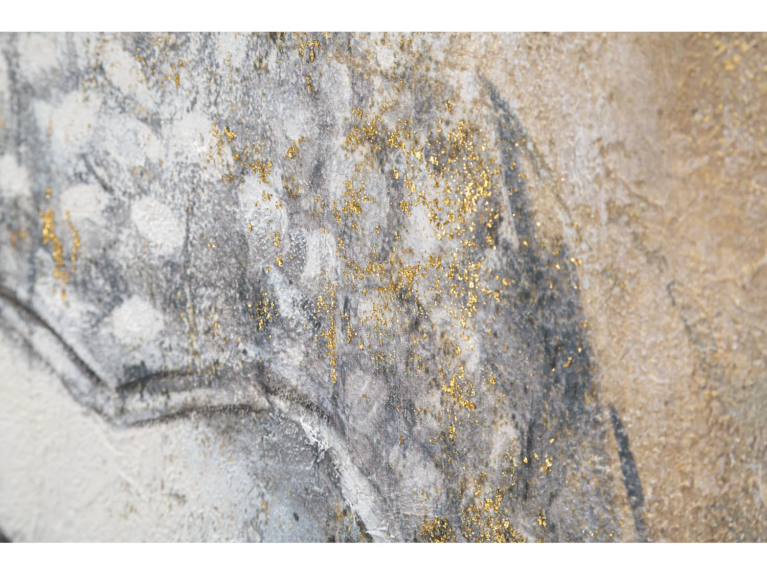 Toile Imprimée Déco "Bouddha Light" 80x120cm Multicolore