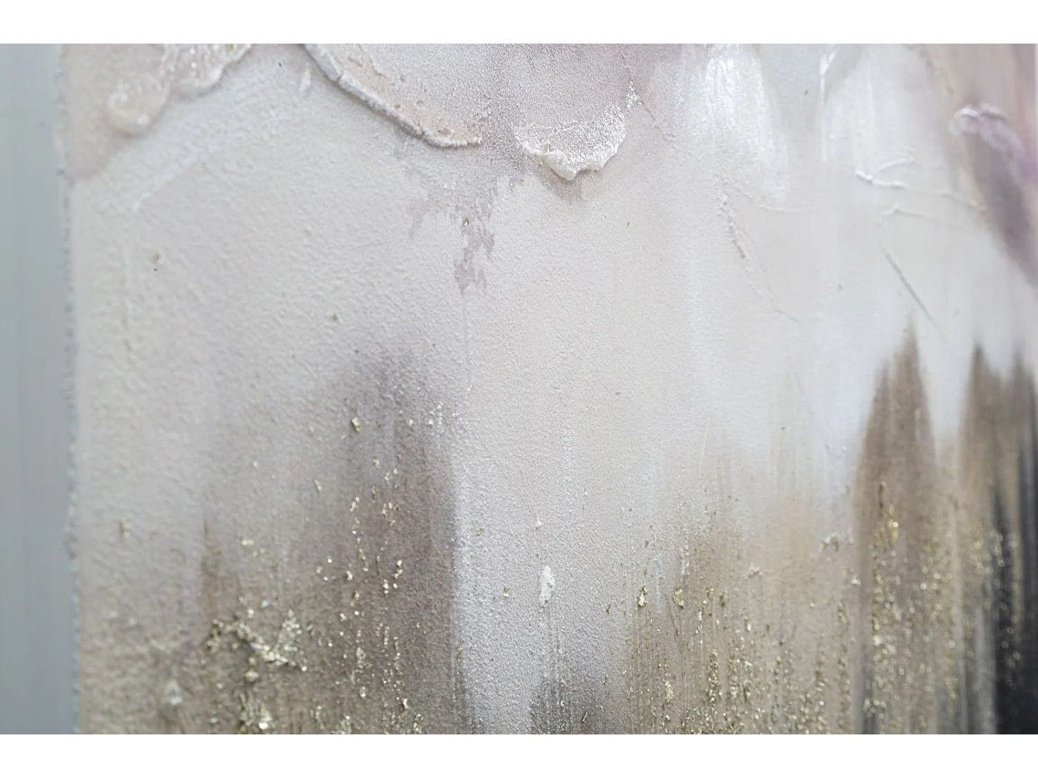 Dipinto su tela multicolore astratto cm 80x2,7x60