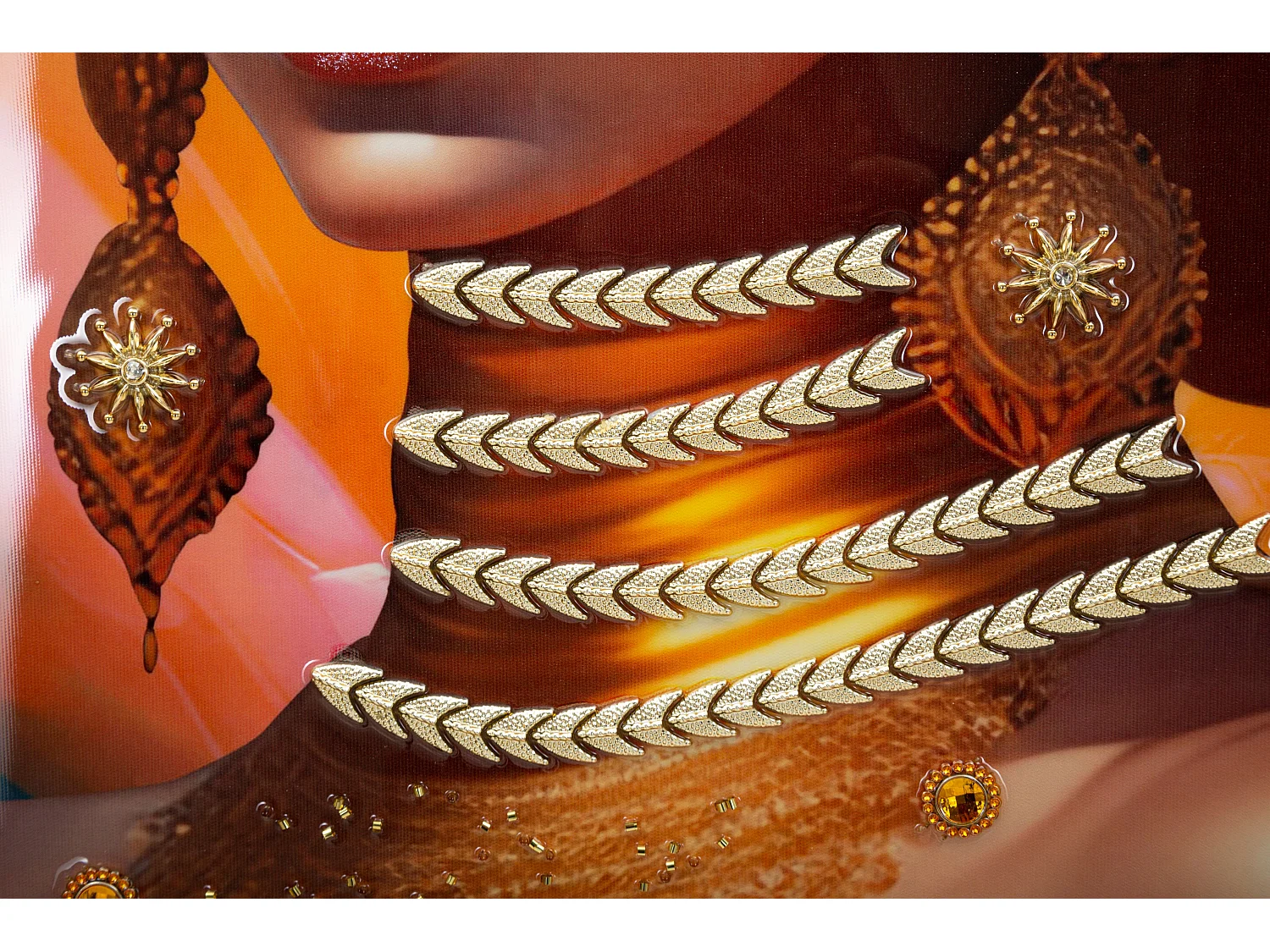 Tableau Déco "Samiras" 72x102cm Multicolore