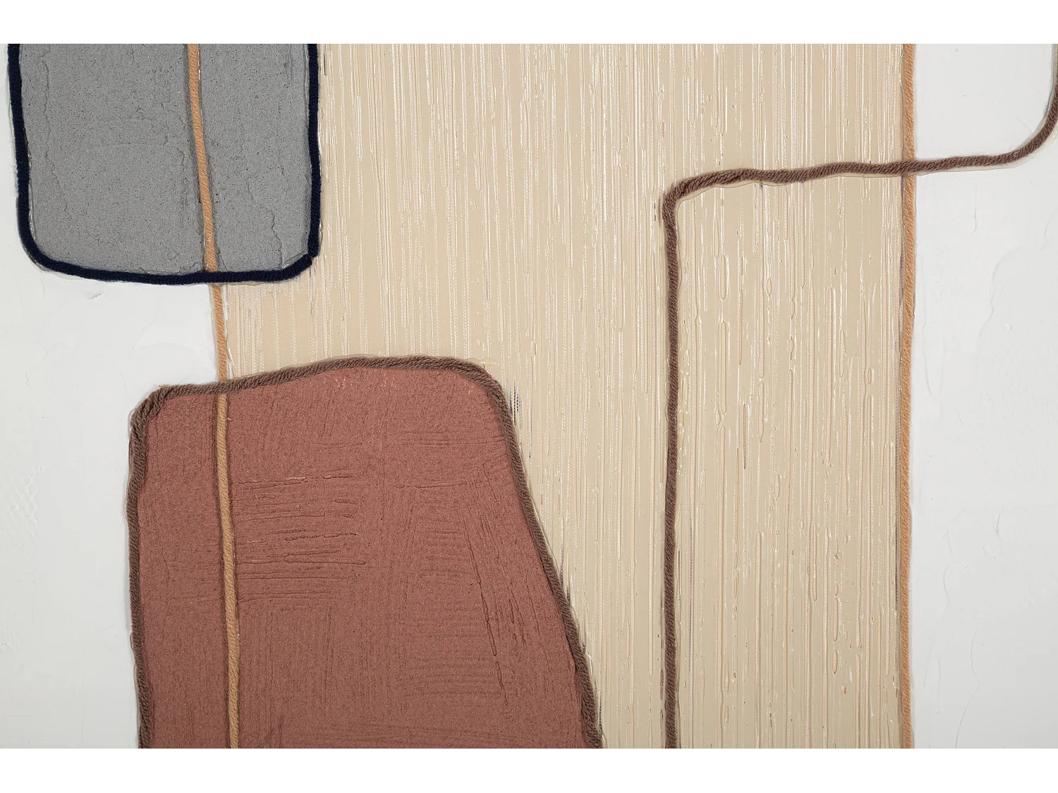 Toile Imprimée Déco "Paints" 80x100cm Multicolore