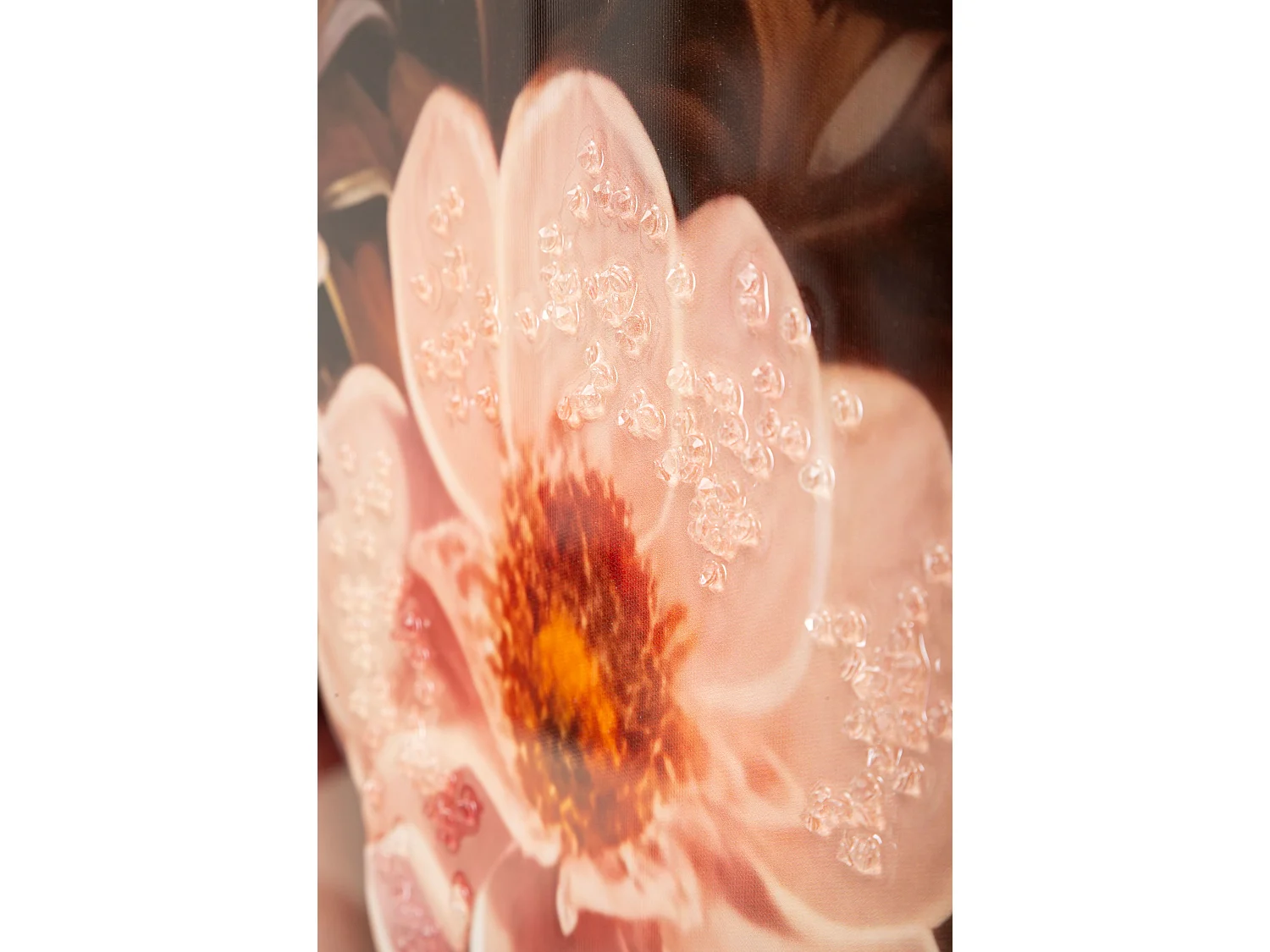 Peinture de femme multicolore sur toile avec cadre 72x4,5x102 cm