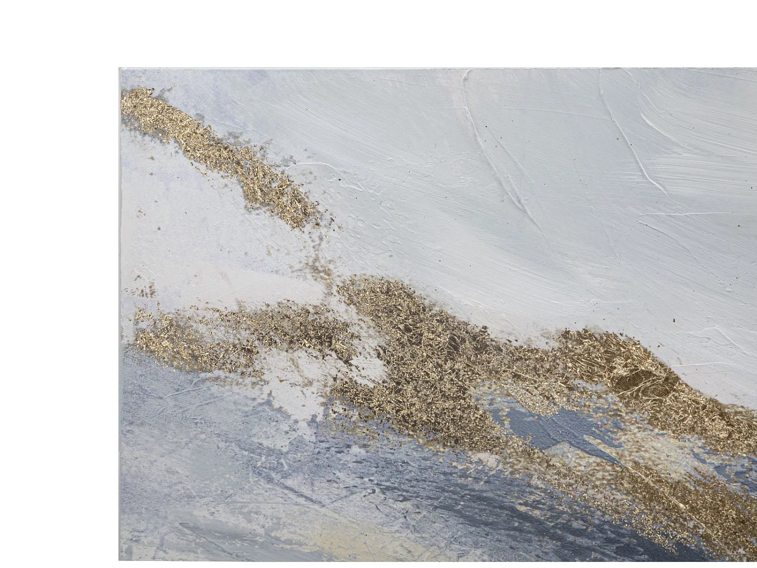 Lot de 3 Toiles Peinture Déco "Gaspons" 80x150cm Multicolore