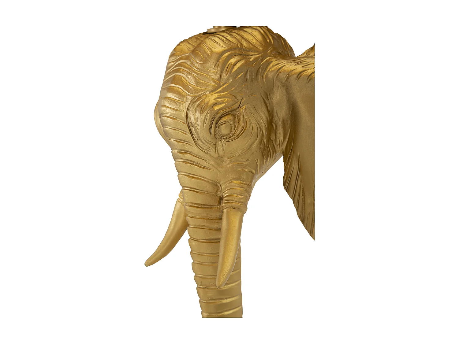 Lampadaire Design "Elephant" 164cm Or & Noir