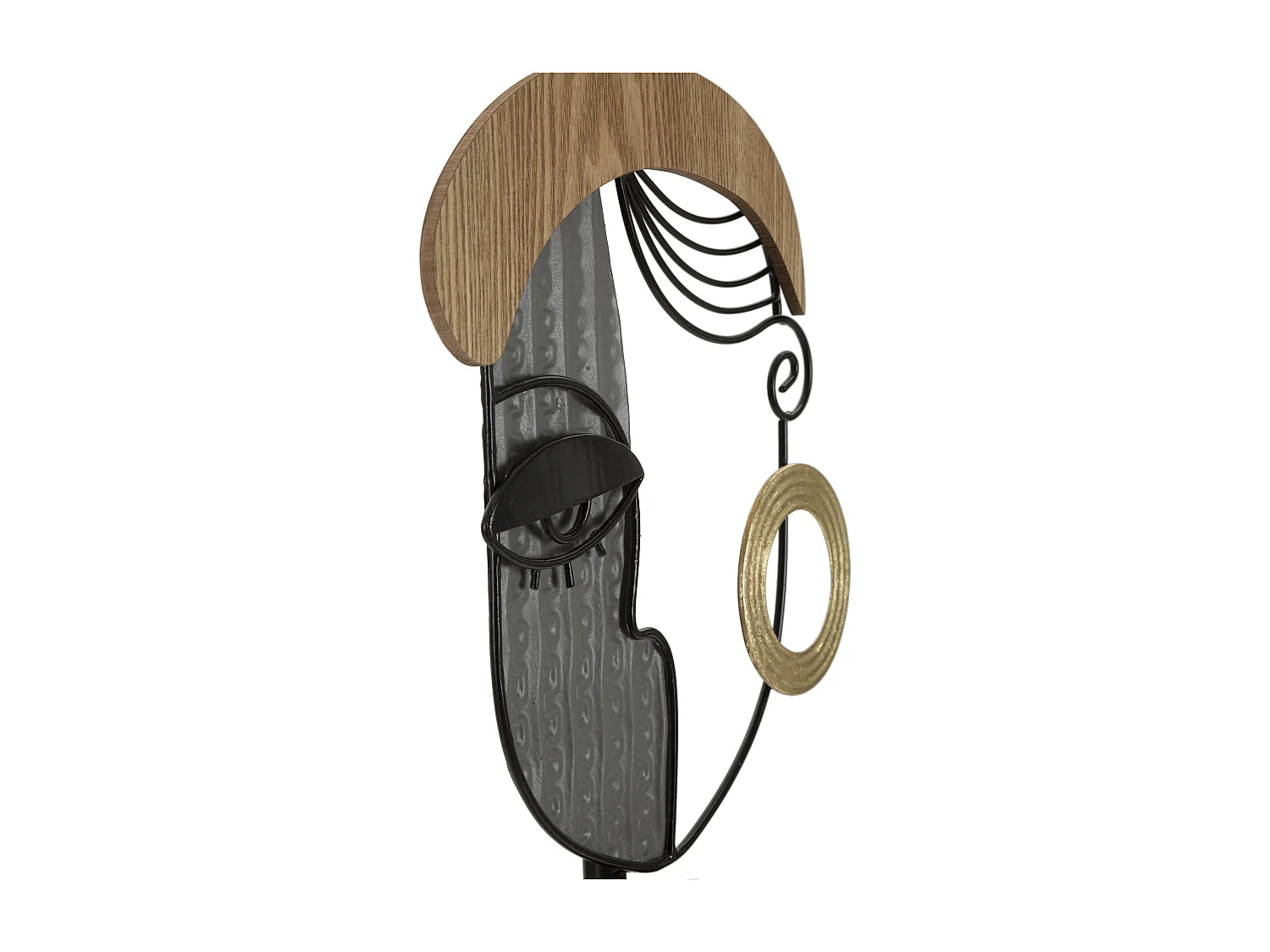 Lampadaire en Métal "Picassy" 162cm Multicolore