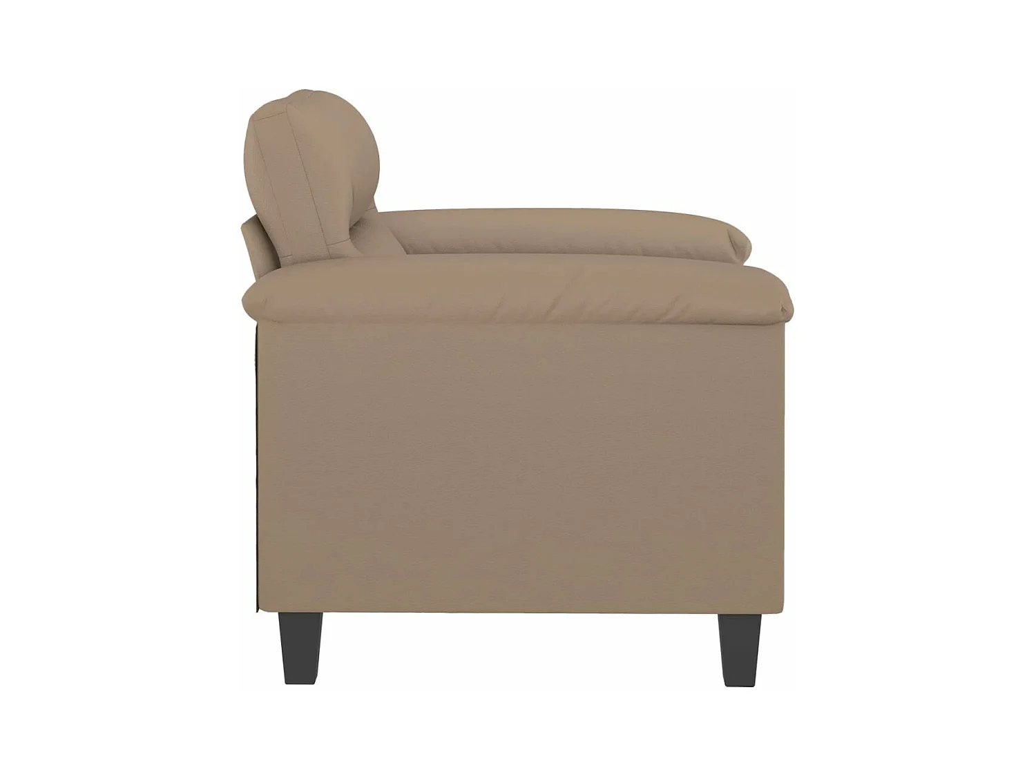 Fauteuil Cappuccino 60 cm Similicuir
