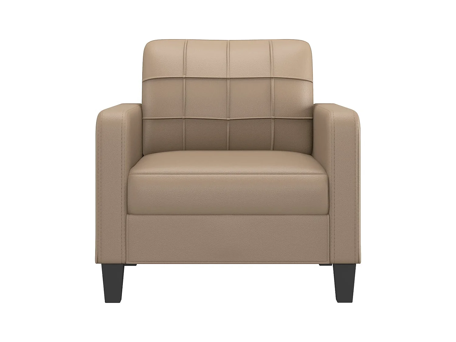 Fauteuil Cappuccino 60 cm Similicuir
