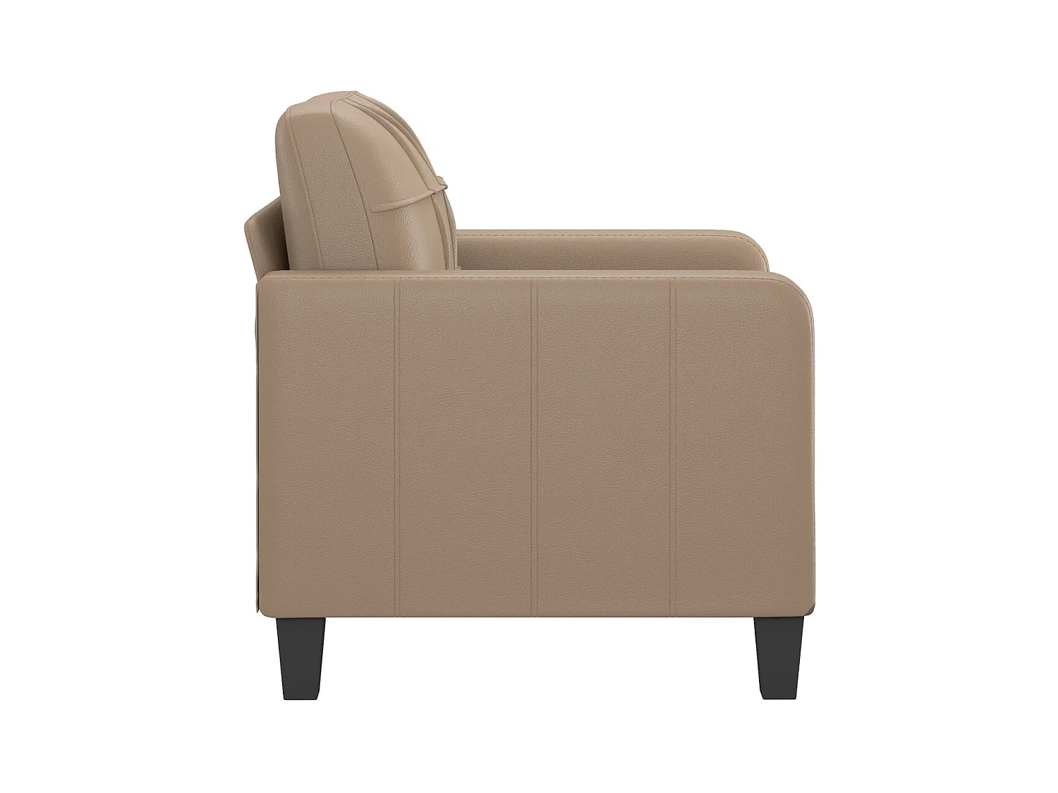 Fauteuil Cappuccino 60 cm Similicuir