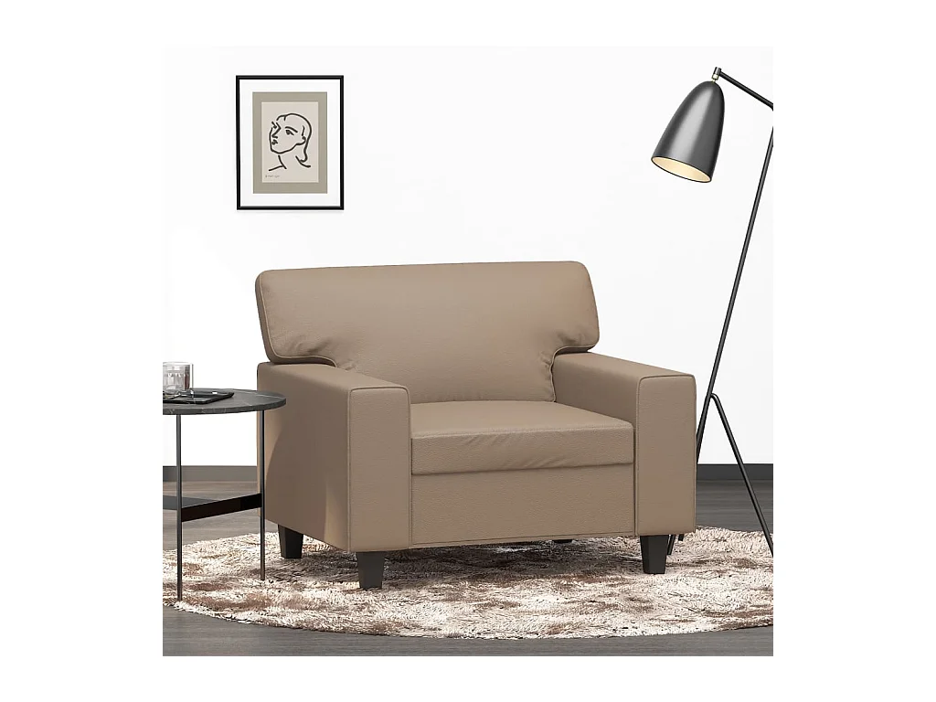 Fauteuil Cappuccino 60 cm Similicuir