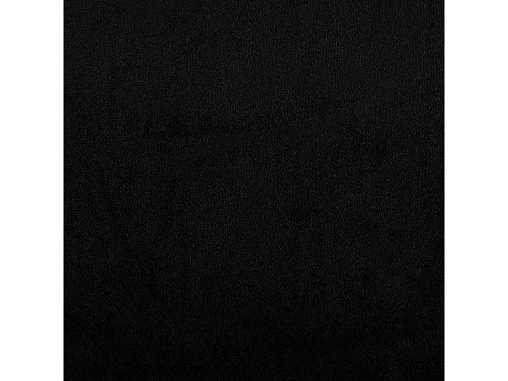 Sillón de tela de microfibra negro 60 cm