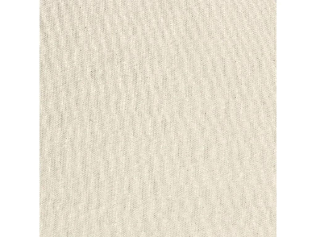 Fauteuil Chesterfield crème tissu