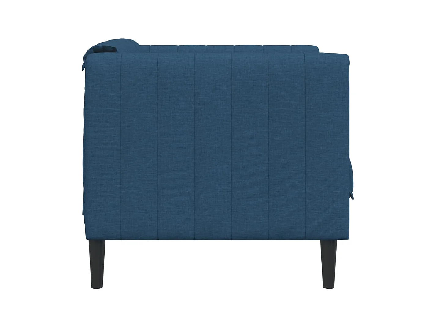 Poltrona tecido azul