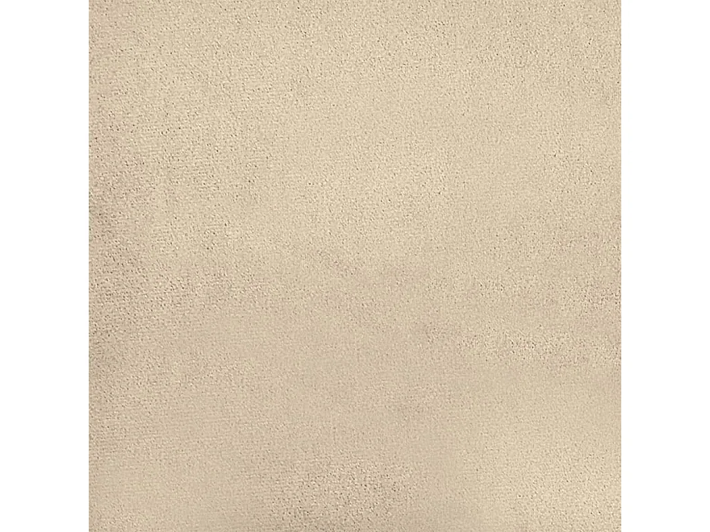 Fauteuil crème 60 cm tissu microfibre