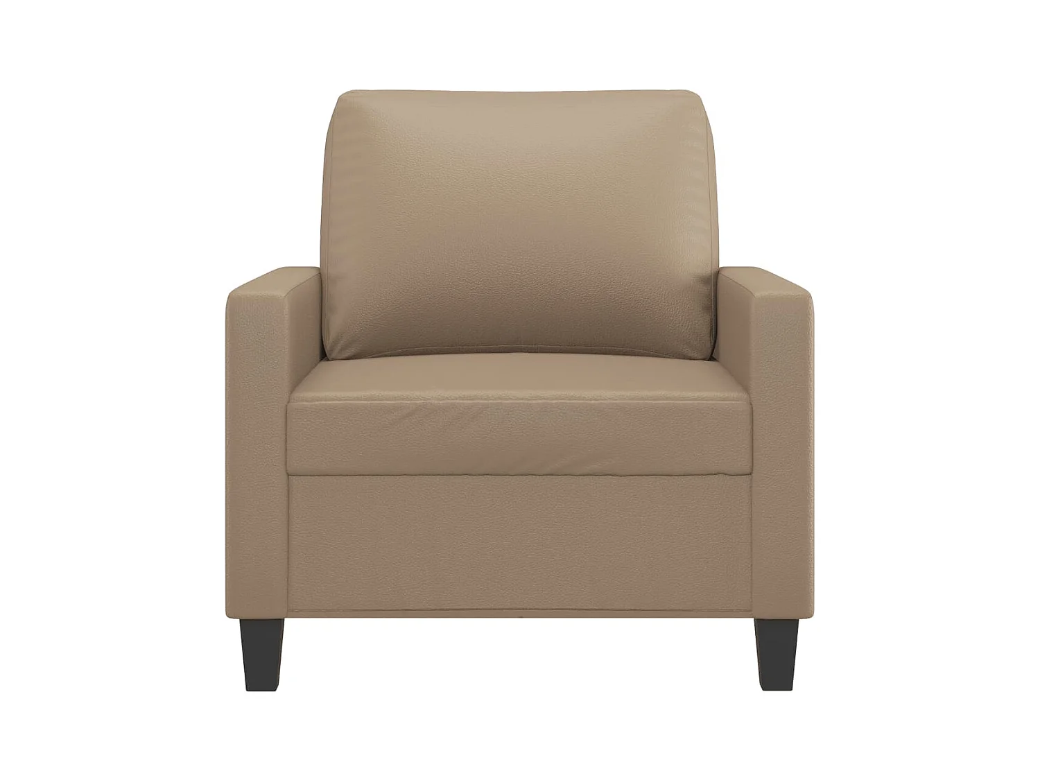 Fauteuil Cappuccino 60 cm Similicuir