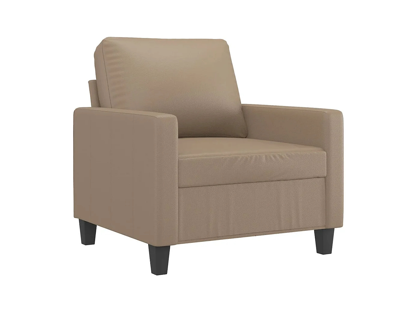 Fauteuil Cappuccino 60 cm Similicuir