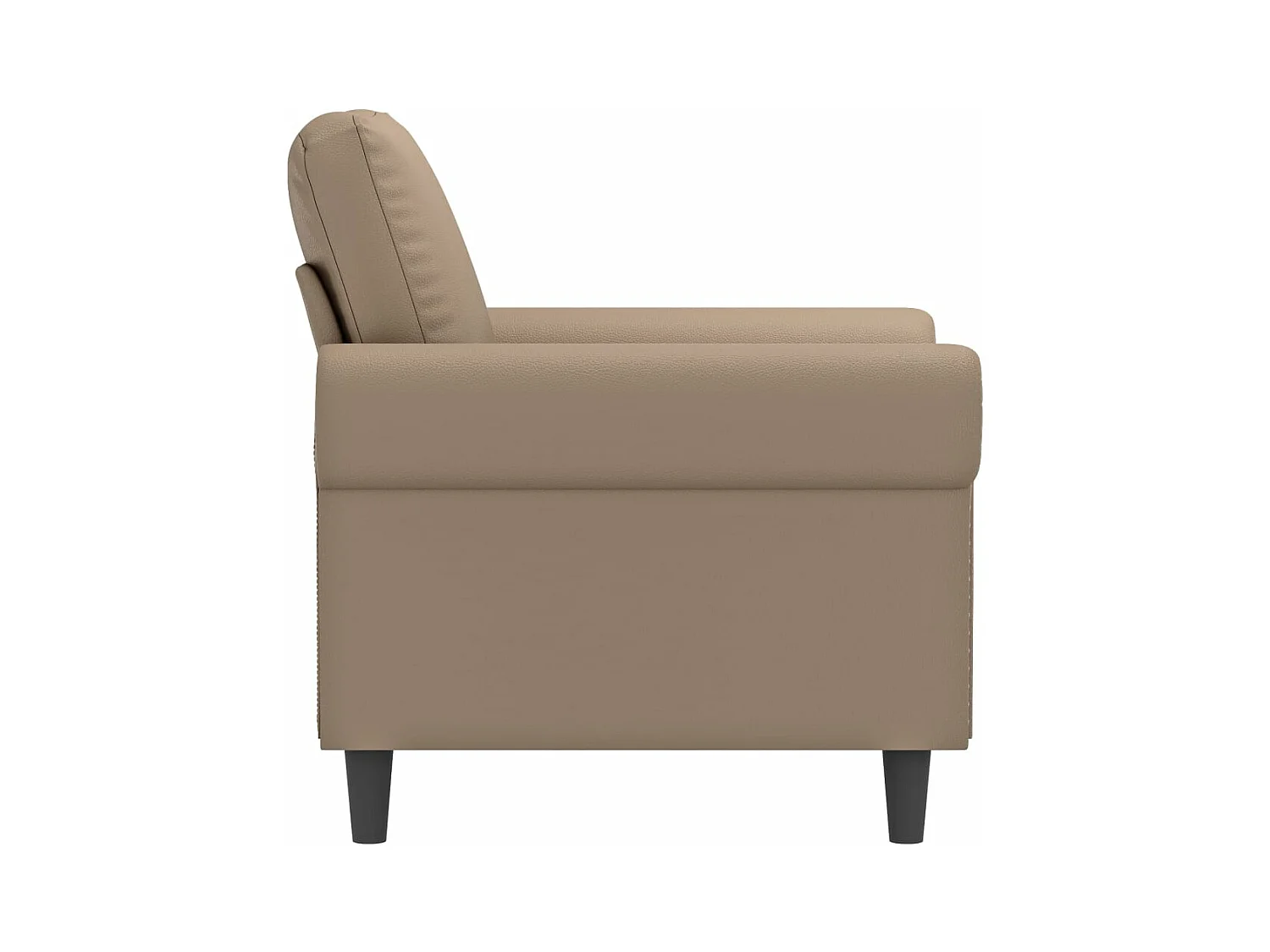 Fauteuil Cappuccino 60 cm Similicuir