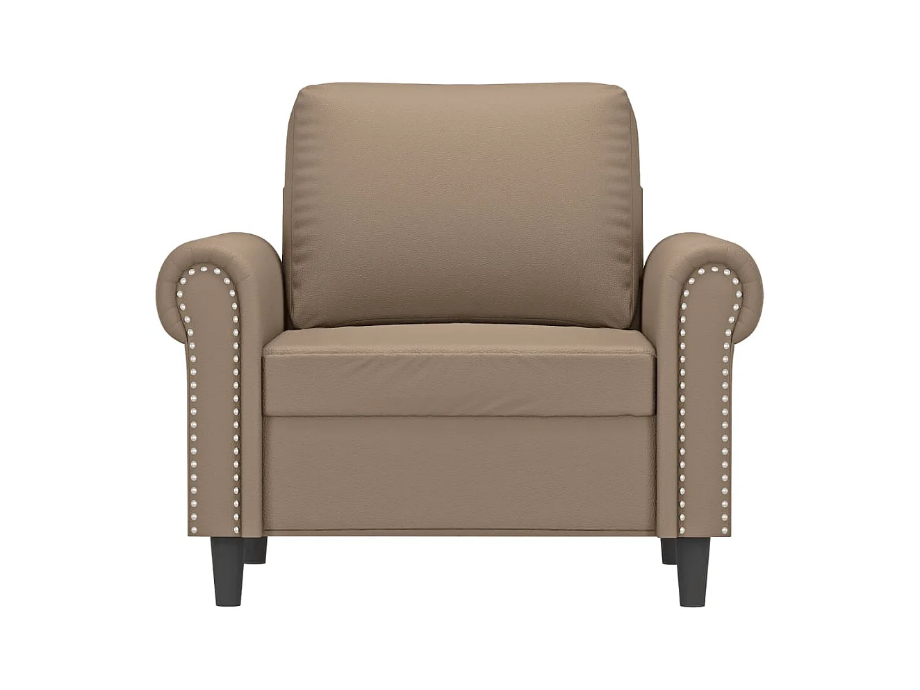 Fauteuil Cappuccino 60 cm Similicuir