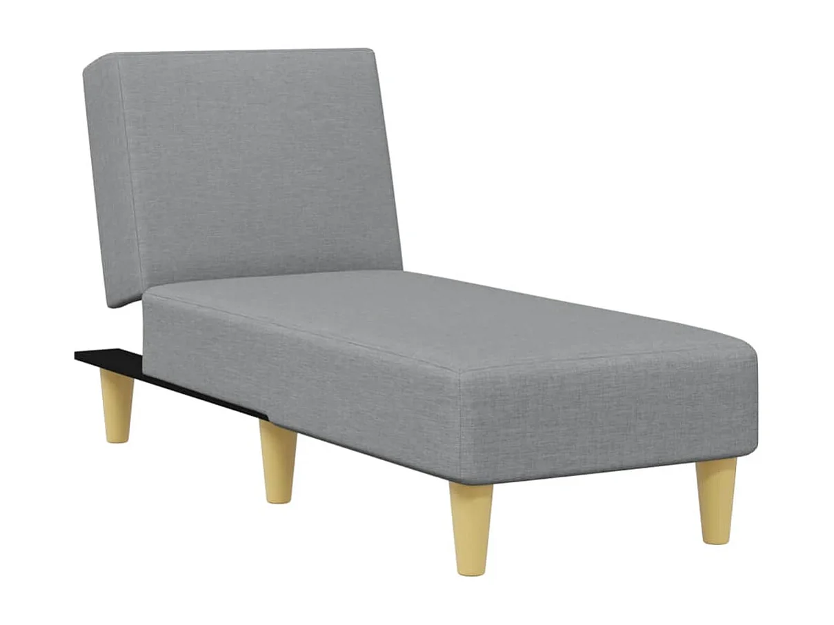 Ensemble de canapés 2 pièces gris clair tissu