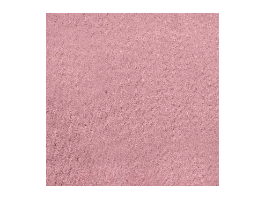 Sofá de 3 plazas terciopelo rosa 180 cm