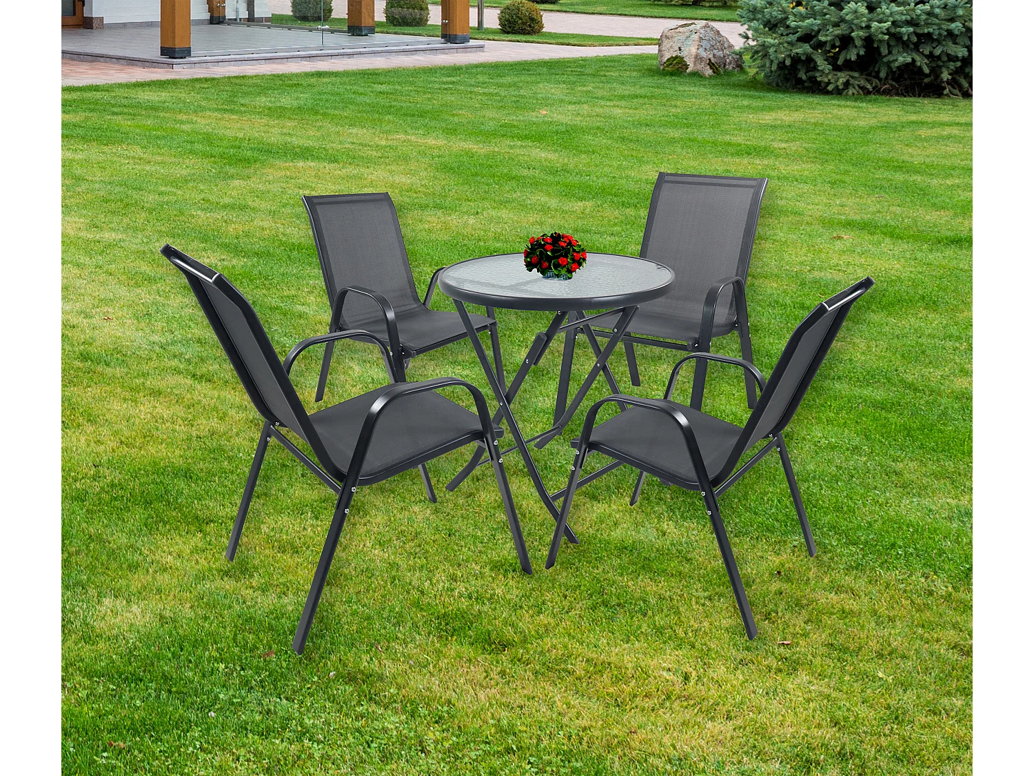 Garden furniture set Sonlas Anthracite See Selection
