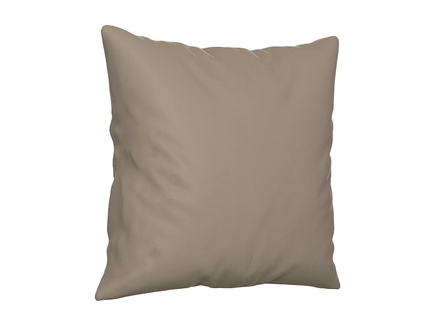 3-delige Loungeset met kussens microvezelstof taupe