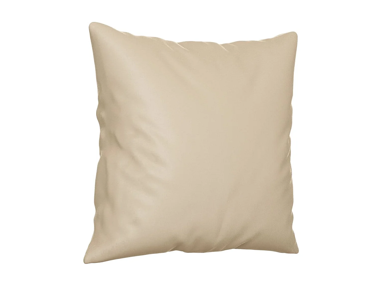 Ensemble de canapés 3 pièces avec coussins Crème Tissu microfibre