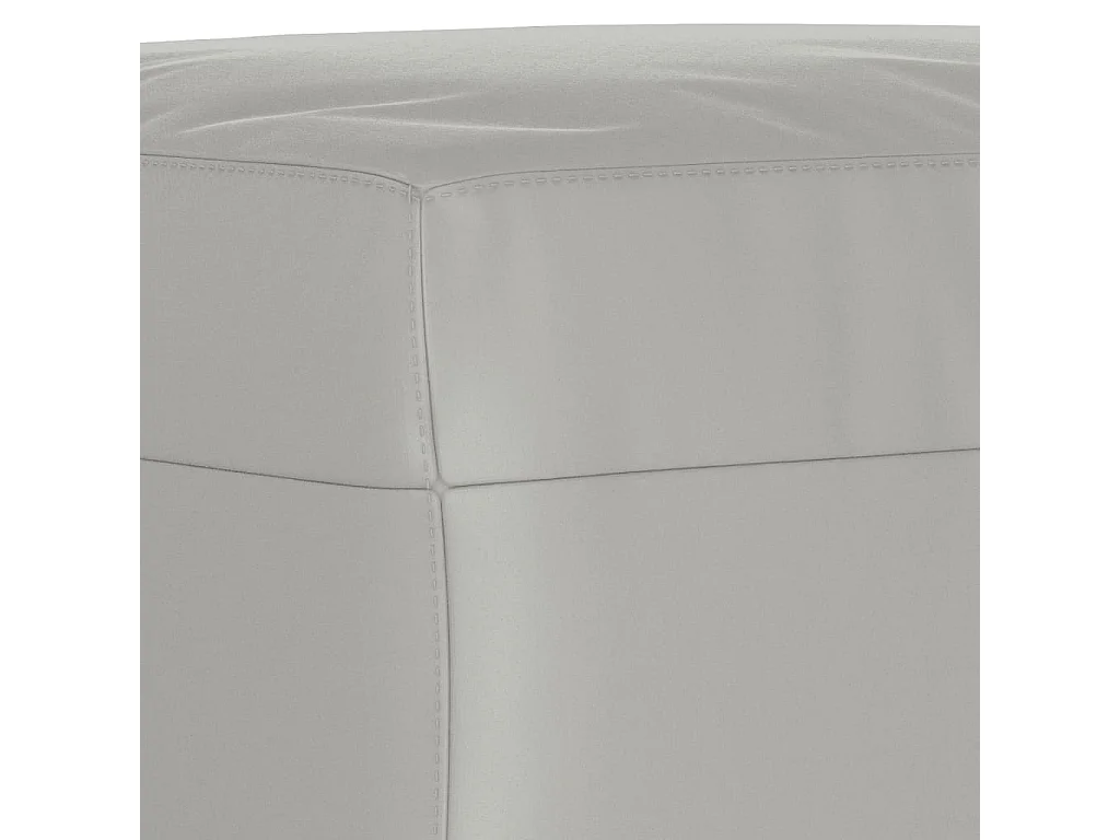 Ensemble de canapés 3 pièces coussins gris clair tissu microfibre