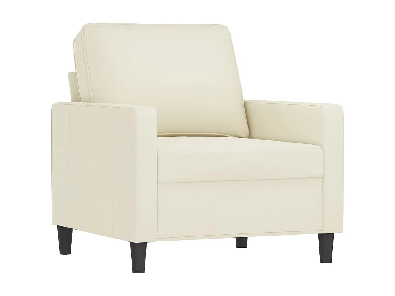 4 peças conjunto de sofás veludo cor creme