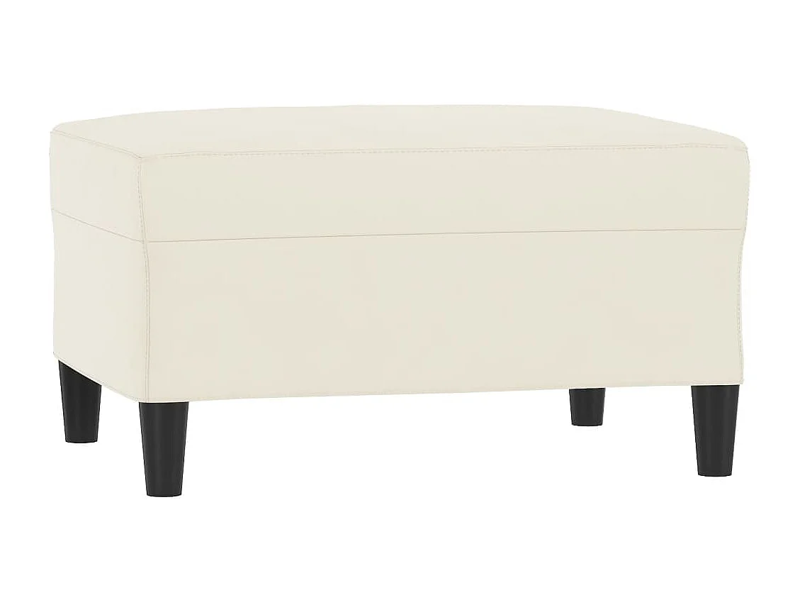 4 peças conjunto de sofás veludo cor creme