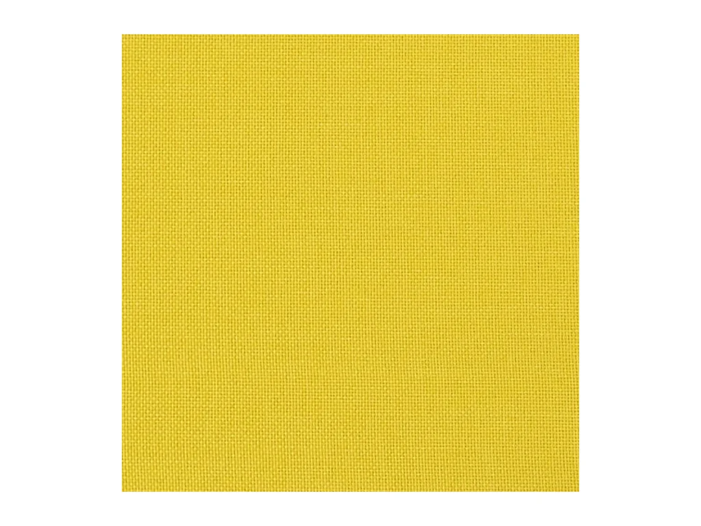 Ensemble de canapés 3 pièces avec repose-pied jaune clair tissu
