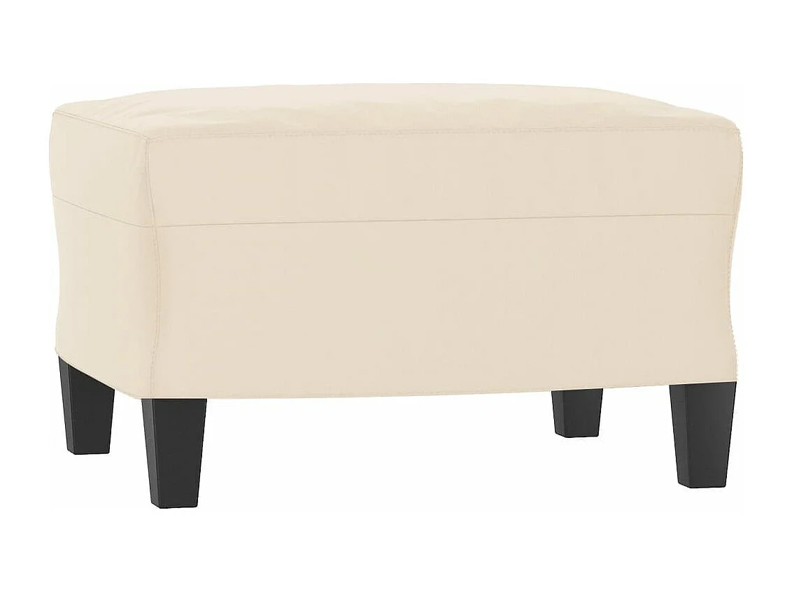 3-delige Loungeset met kussens microvezelstof beige