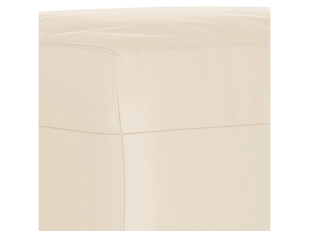 Ensemble de canapés 3 pièces avec coussins beige tissu microfibre