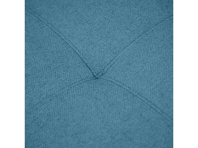 Angle pour canapé modulable en tissu bleu dossier réglable - GINA