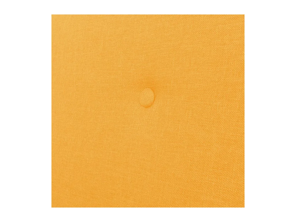 Ensemble de canapé 2 pièces Tissu jaune