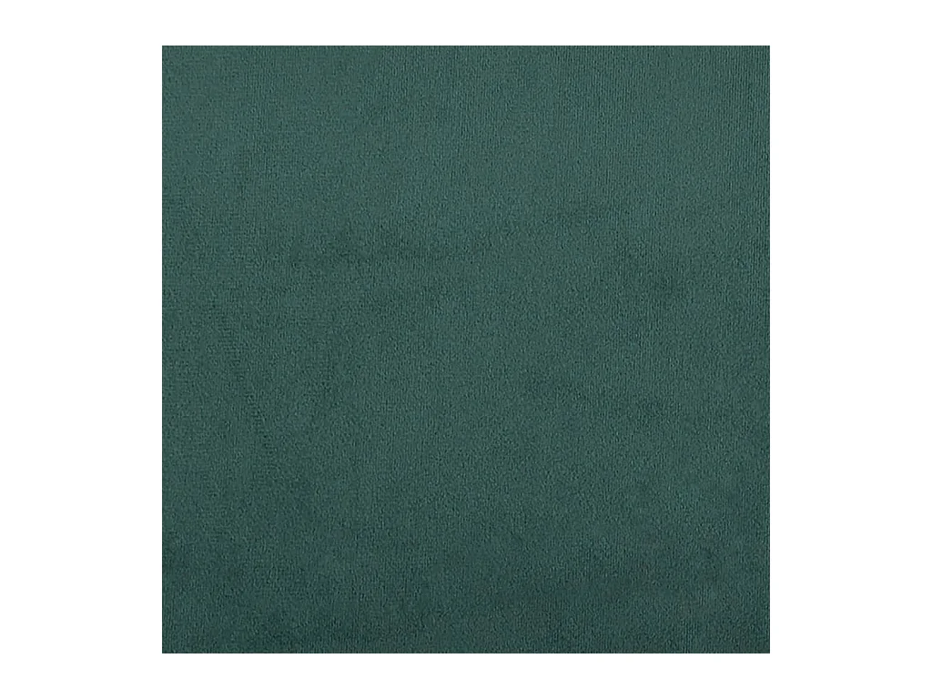Ensemble de canapés 2 pièces avec coussins vert foncé velours