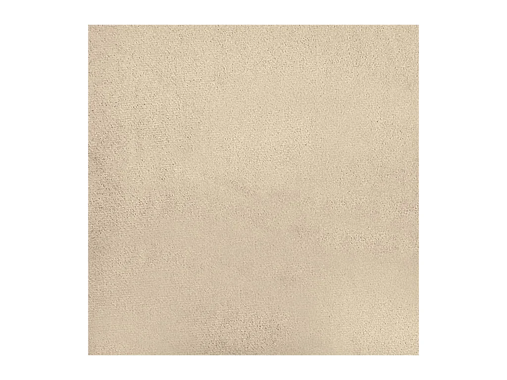 Ensemble de canapés 2 pièces avec coussins crème tissu microfibre