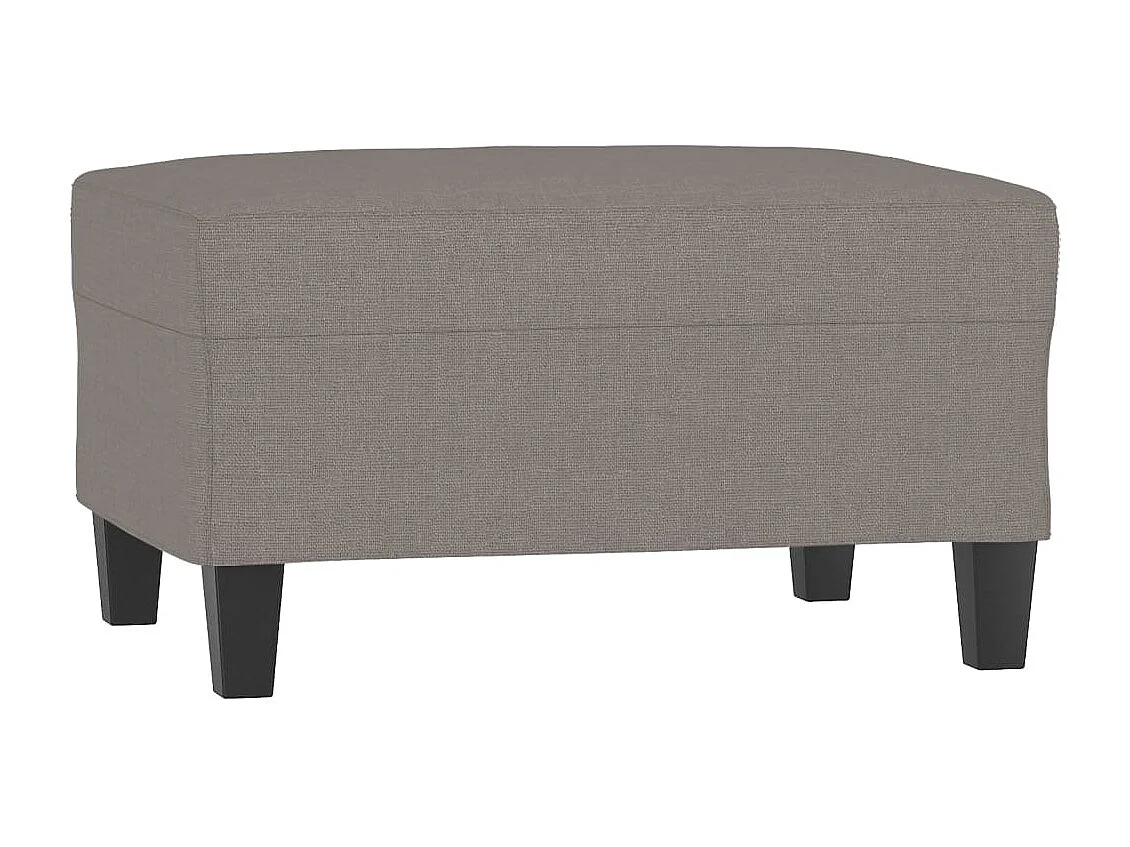 Juego de sofás con cojines 4 piezas tela gris taupe