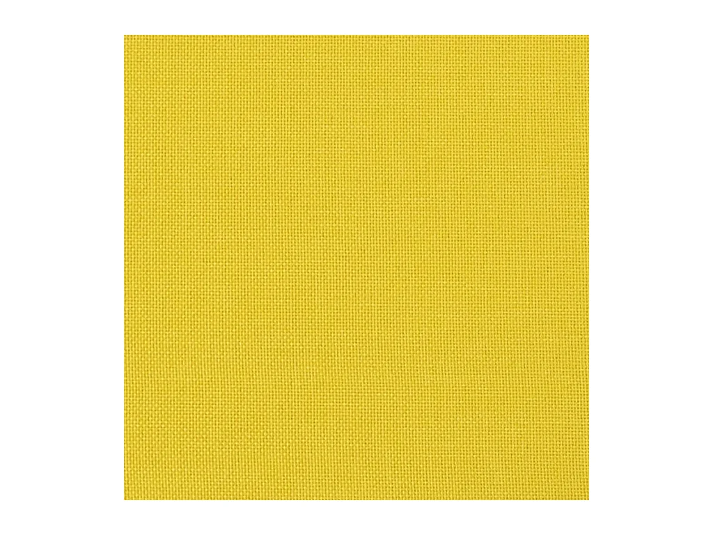 2 peças conjunto de sofás com almofadas tecido amarelo-claro