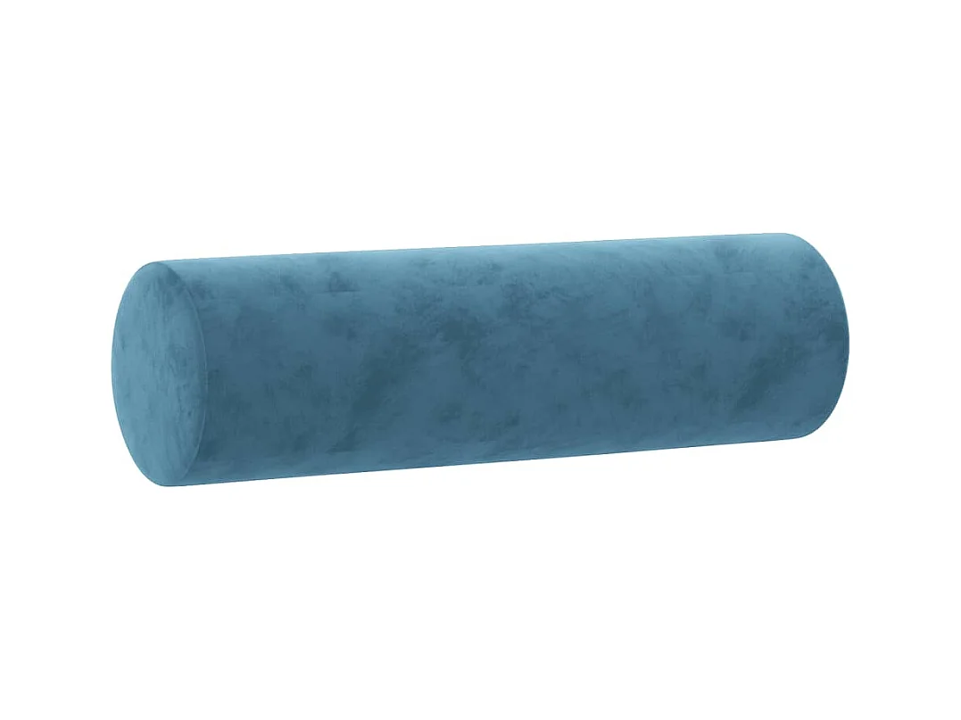 3-delige Loungeset met kussens fluweel blauw