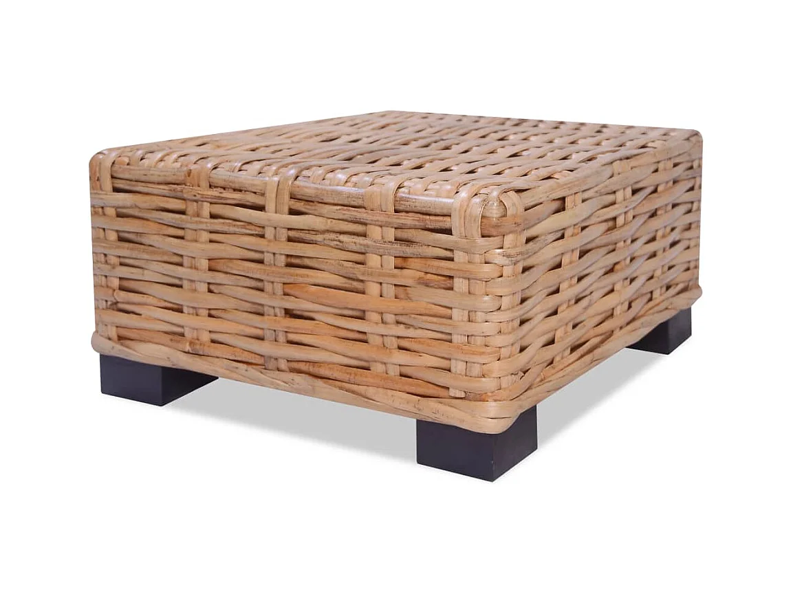 Jeu de canapés 16 pièces Rotin naturel