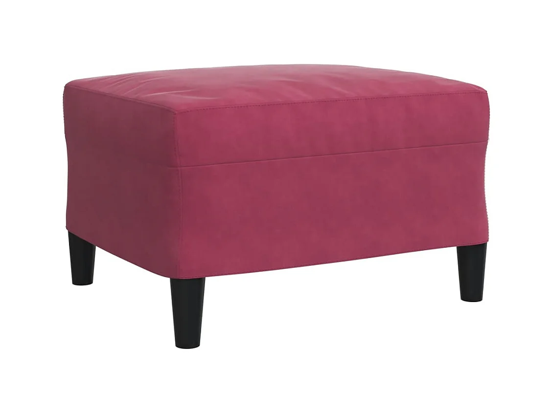 Ensemble de canapés 3 pièces avec coussins et traversins velours