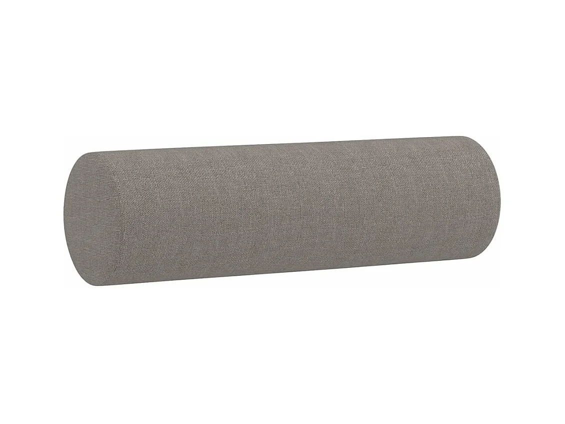 3-delige Loungeset met kussens stof taupe