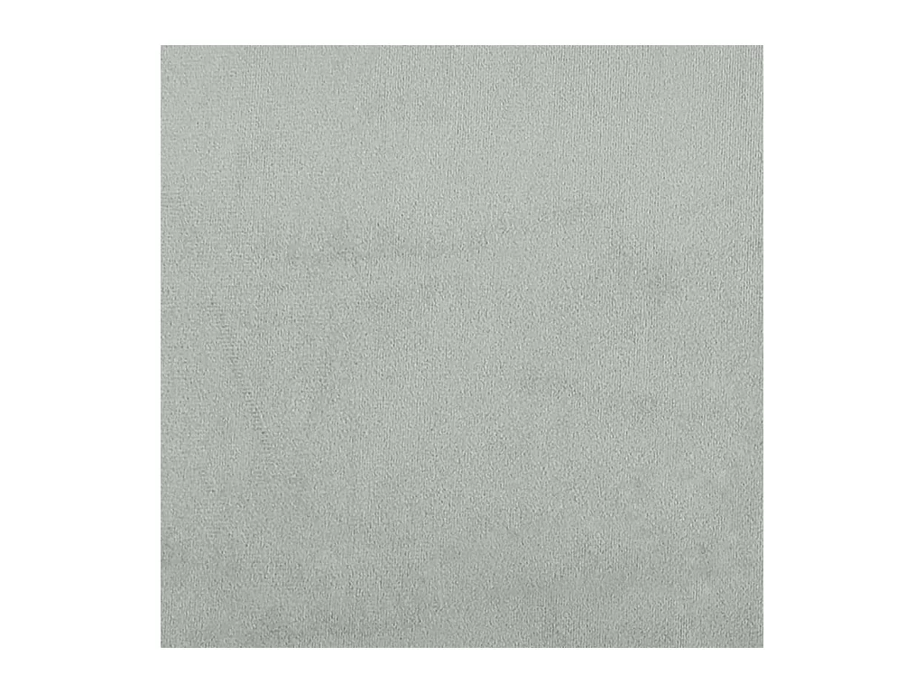 Ensemble de canapés 3 pièces avec coussins Gris clair Velours