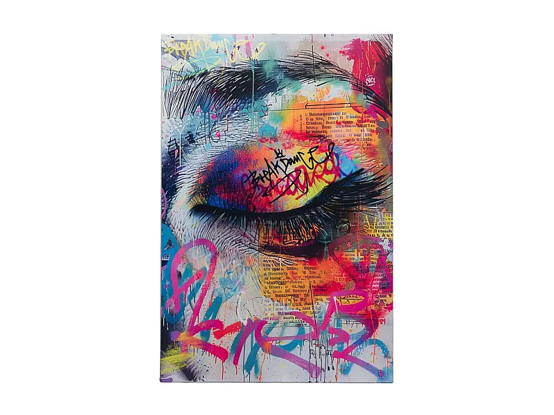 Toile Street art 80x120 cm