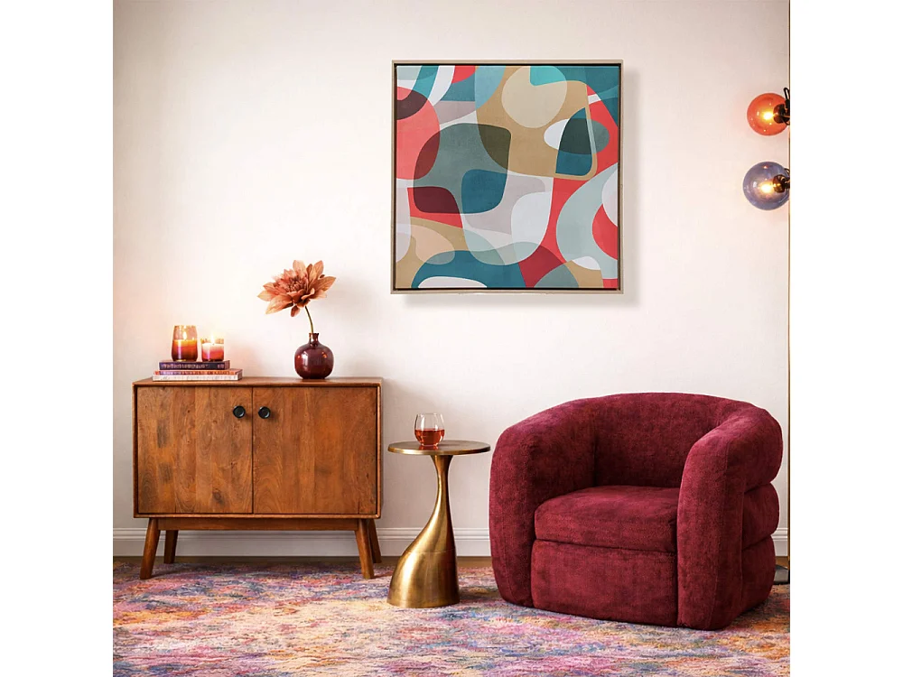 Toile Geo Zen 80x80cm
