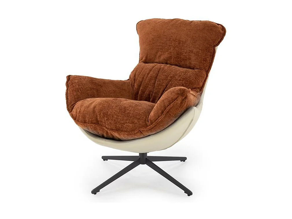 Poltroncina Lobster/Tessuto&finta pelle/Rame&Beige